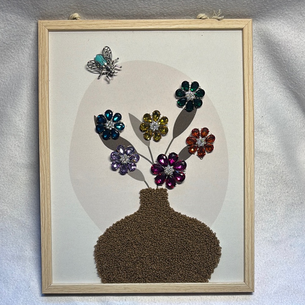Colorful Floral Wall Art Decor